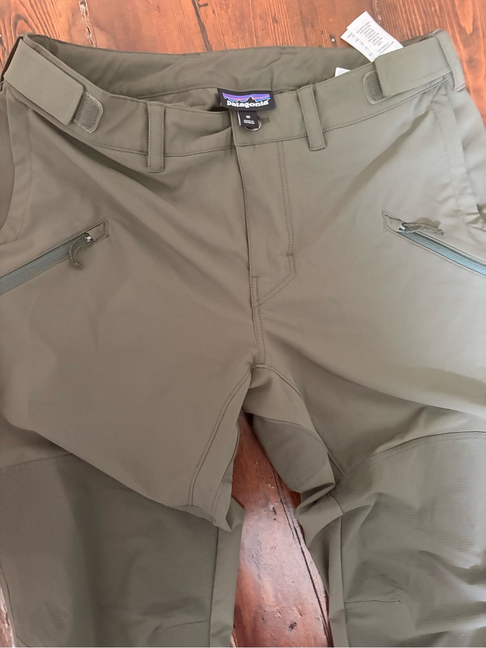 Patagonia Point Peak Olive Green Outdoor Technical Pants